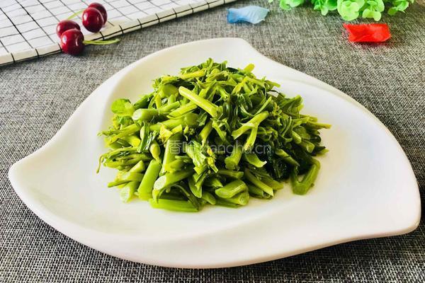 自制冲菜的做法图解1