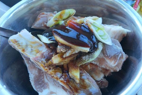 锡纸烤排骨的做法图解2