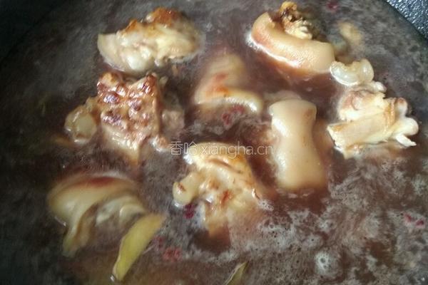 黄豆炖猪蹄的做法图解5