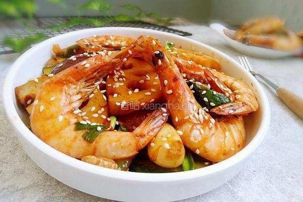 麻辣香锅虾的做法图解15