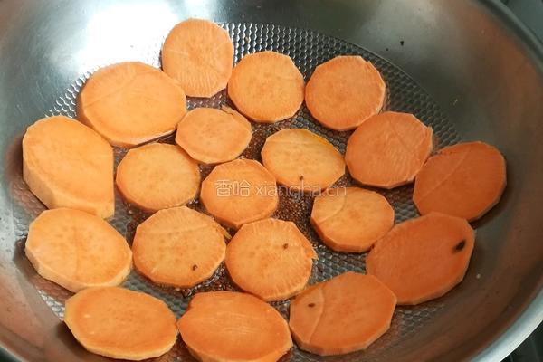 香煎红薯片的做法图解3