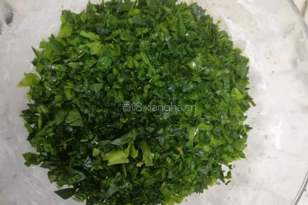 香脆美味菠菜饼的做法图解2