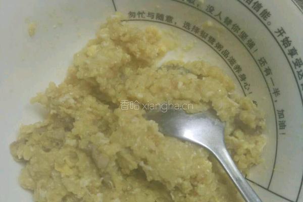 小米瘦肉鸡蛋饭