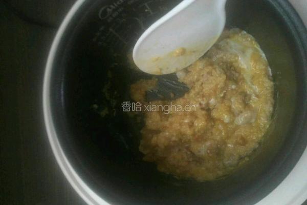 小米瘦肉鸡蛋饭的做法图解6