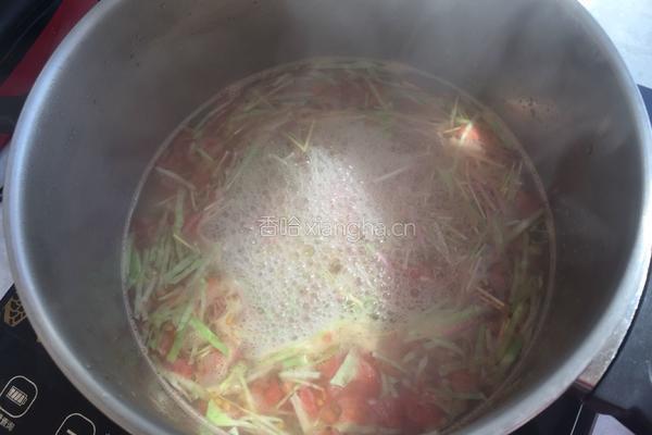 虾仁蛋饼面的做法图解7