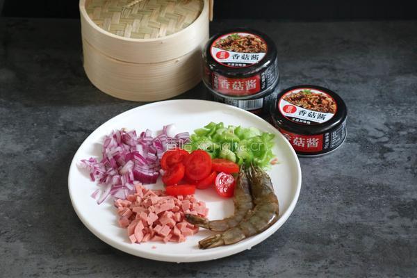 香菇酱意面的做法图解1