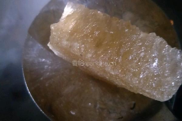 雪耳鸡旦糖水的做法图解6