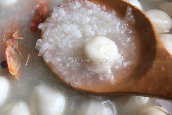 白鱼海虾粥的做法图解9