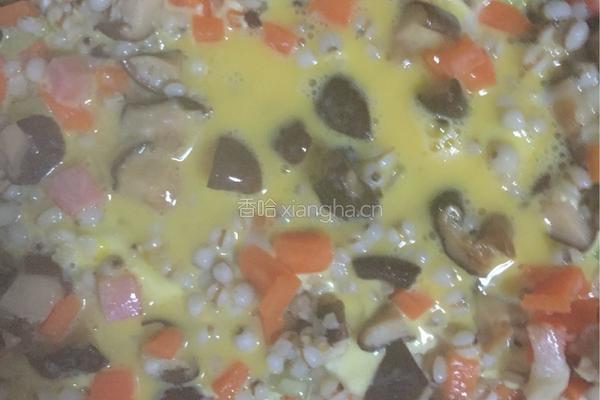 营养薏米炒饭的做法图解6
