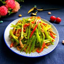 芹菜肉丝的做法[图]