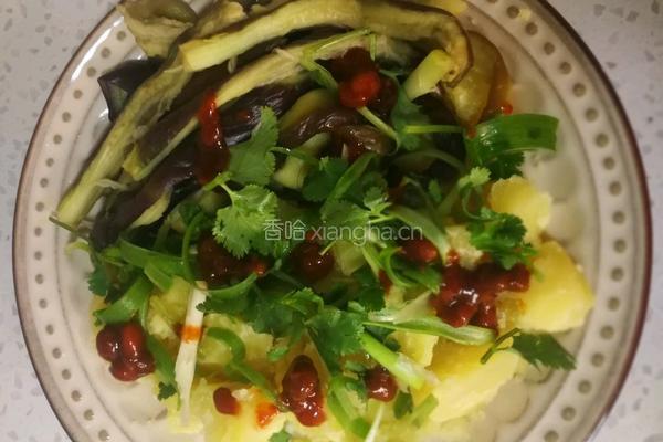 茄子拌土豆的做法图解5