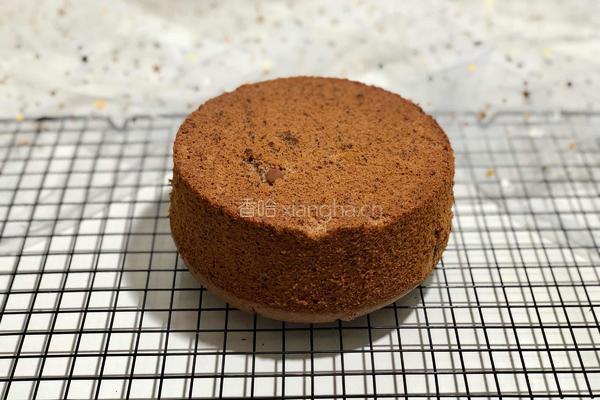 红茶可可戚风的做法图解11