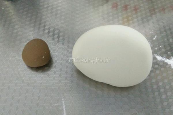 三羊开泰造型馒头的做法图解1