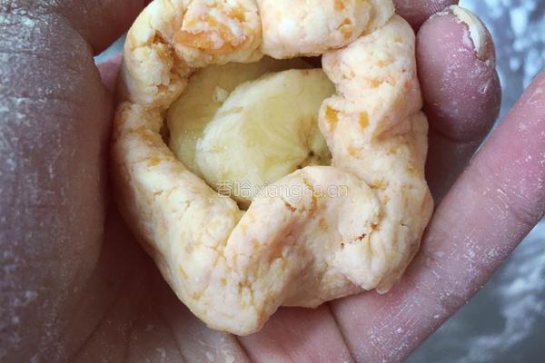 红薯香蕉饼的做法图解4