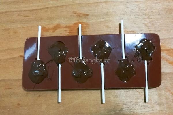 巧克力鱼棒棒糖的做法图解9