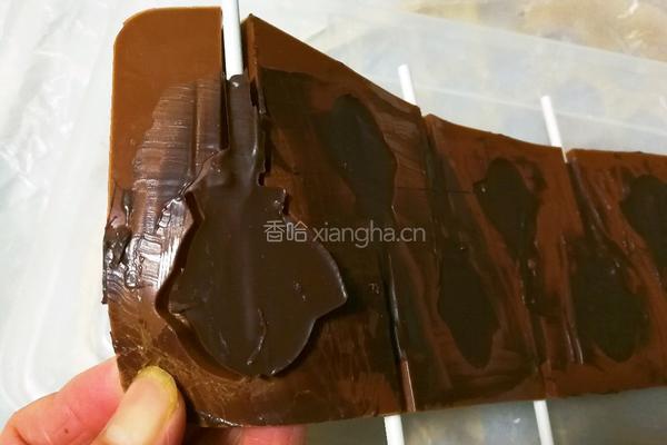 巧克力鱼棒棒糖的做法图解10