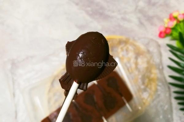 巧克力鱼棒棒糖的做法图解11