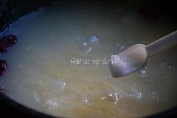 红枣山药粥的做法图解6