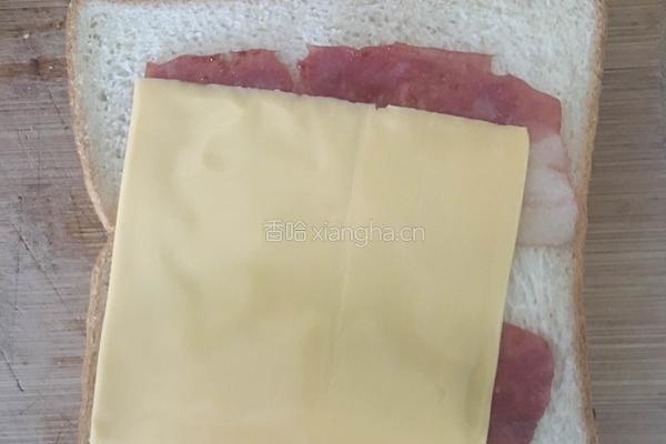 三明治早餐的做法图解4