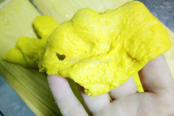南瓜火腿面包的做法图解11