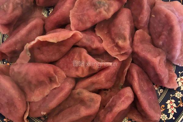 火龙果海参鲜饺的做法图解25