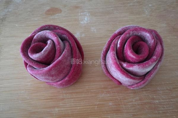 红玫瑰（花馍）的做法图解7