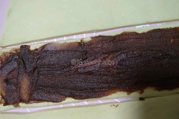 豆沙千层土司面包的做法图解4
