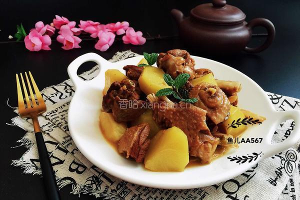 大鹅炖土豆的做法图解14