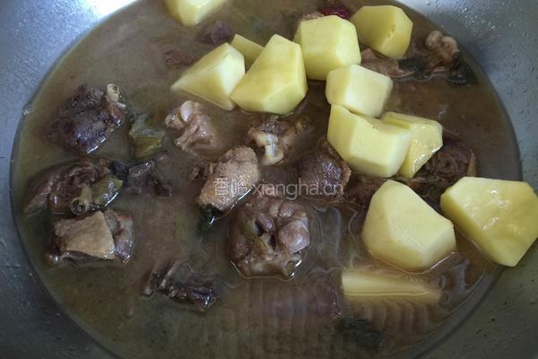 大鹅炖土豆的做法图解12