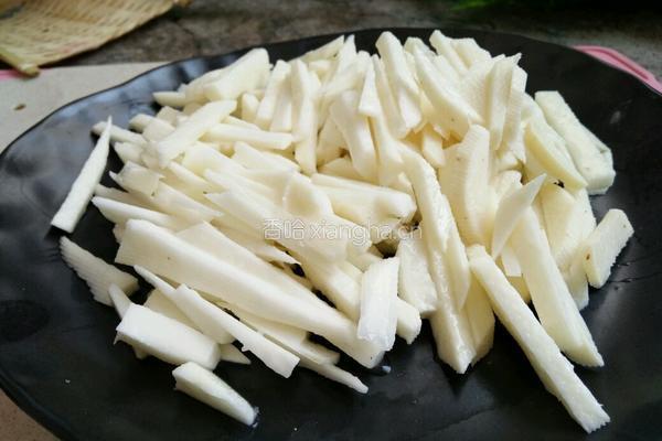 醋溜山药的做法图解2