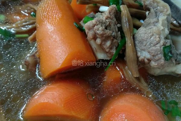 干豆角胡萝卜炖排骨的做法图解9