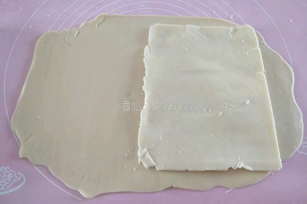 豆沙扭扭酥的做法图解4