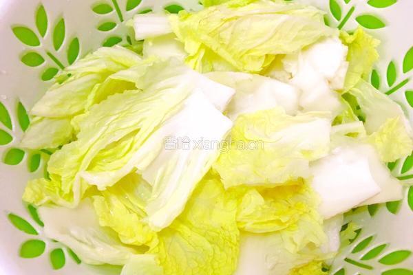 醋溜辣白菜的做法图解3