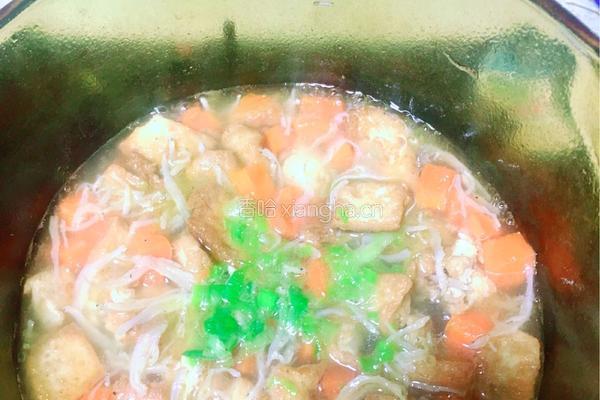 婴幼儿食谱：银鱼豆腐胡萝卜汤～的做法图解7