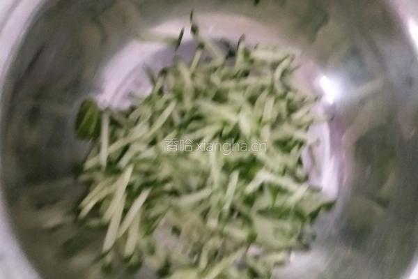 尖椒肉打卤面的做法图解3