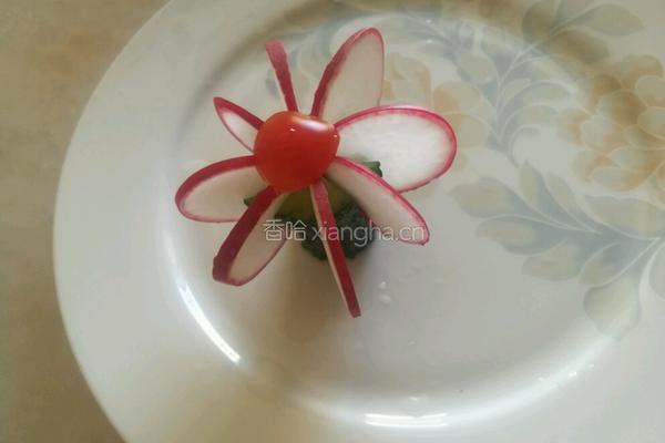 蔬菜拼盘的做法图解5