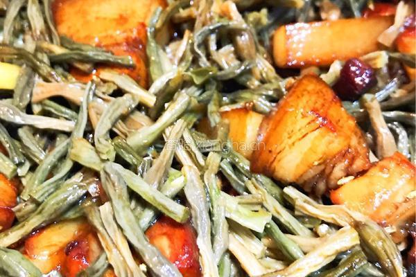 干豆角红烧肉的做法图解8