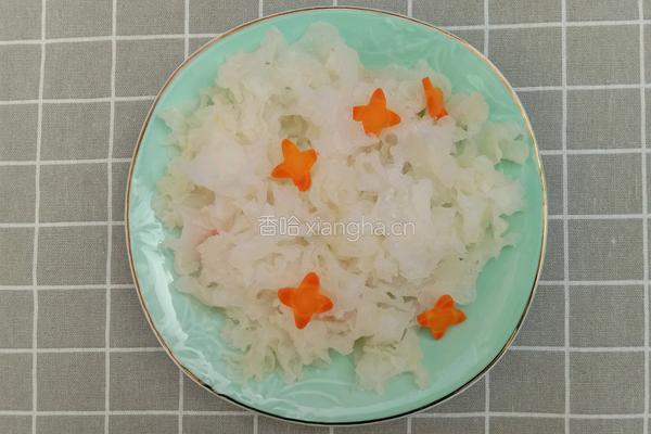 黄瓜拌银耳的做法图解4