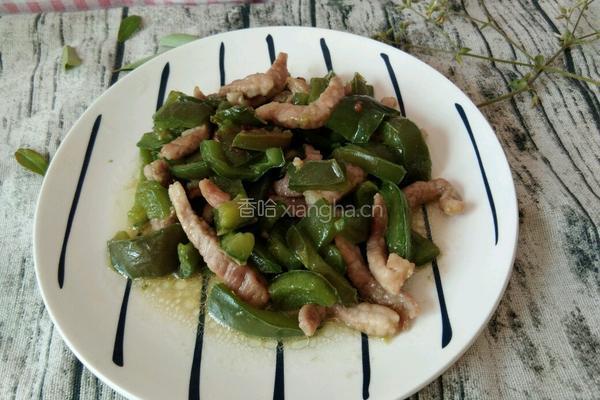 青椒炒肉丝