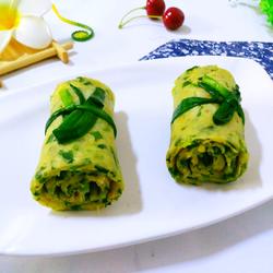 韭菜鸡蛋饼的做法[图]