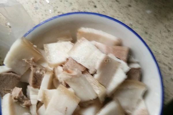 肉香豆腐片的做法图解2