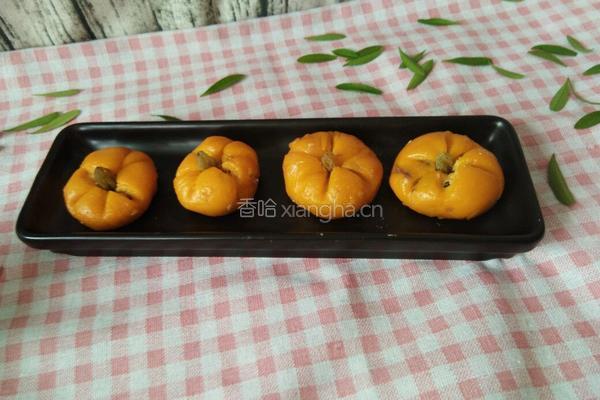南瓜豆沙包