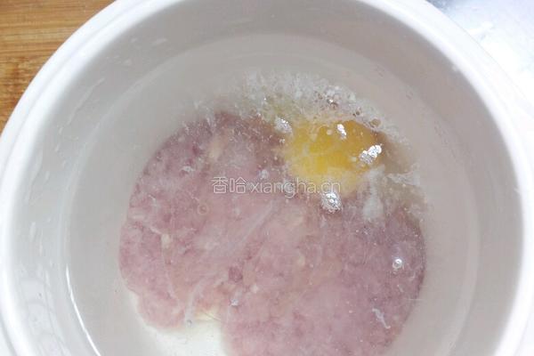 鸡蛋肉饼汤的做法图解5