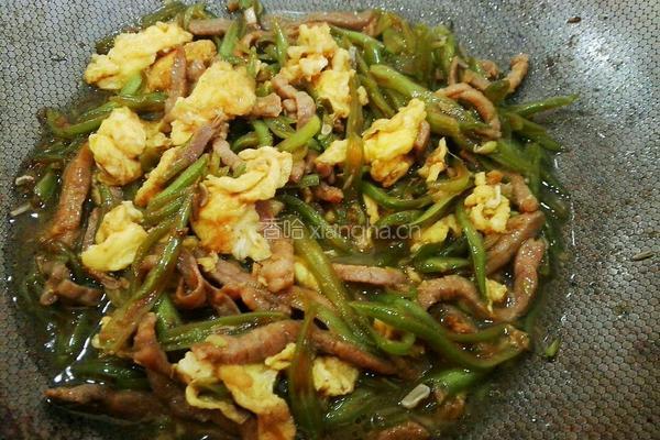 豆角焖饼的做法图解5