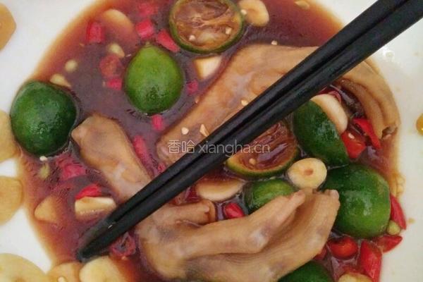 腌鸭爪的做法图解4