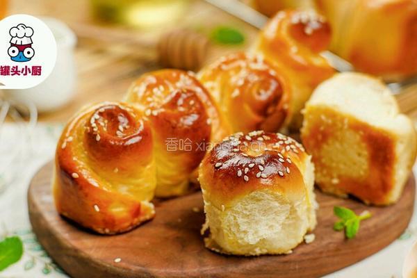 零难度脆底蜂蜜小面包的做法图解9