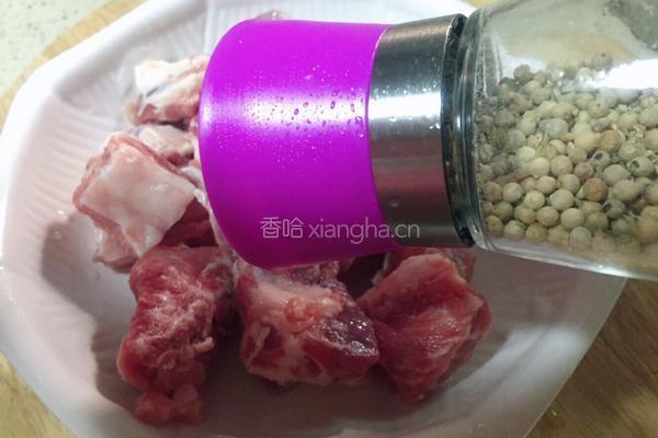 糯小米蒸排骨的做法图解8