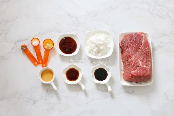 蜜汁猪肉脯的做法图解1