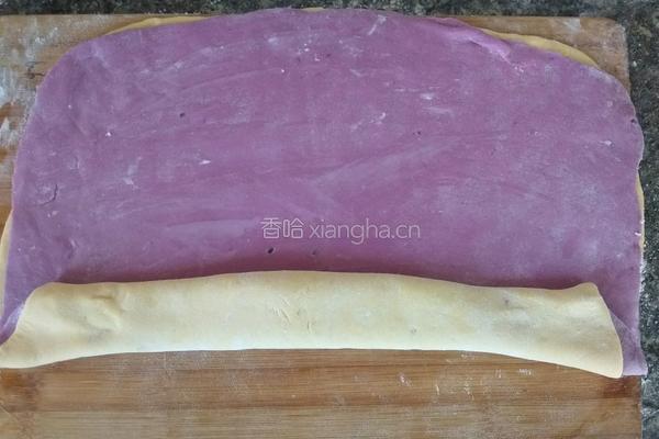 紫薯南瓜花卷的做法图解21