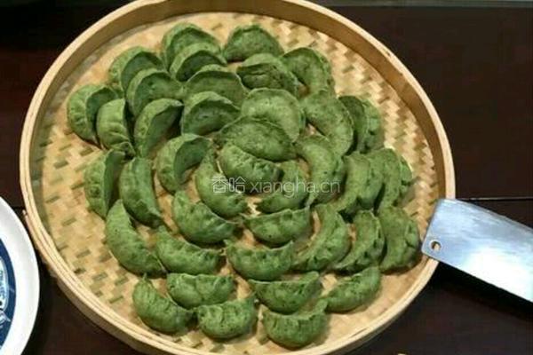 艾叶饺子的做法图解10